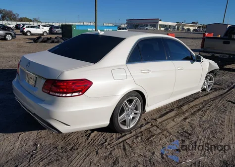 2014 Mercedes-Benz E 350 z USA, uszkodzony, nr VIN WDDHF5KB2EA828510